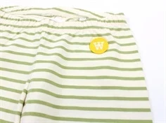 Wood Wood leggings Ira offwhite/olive stripes